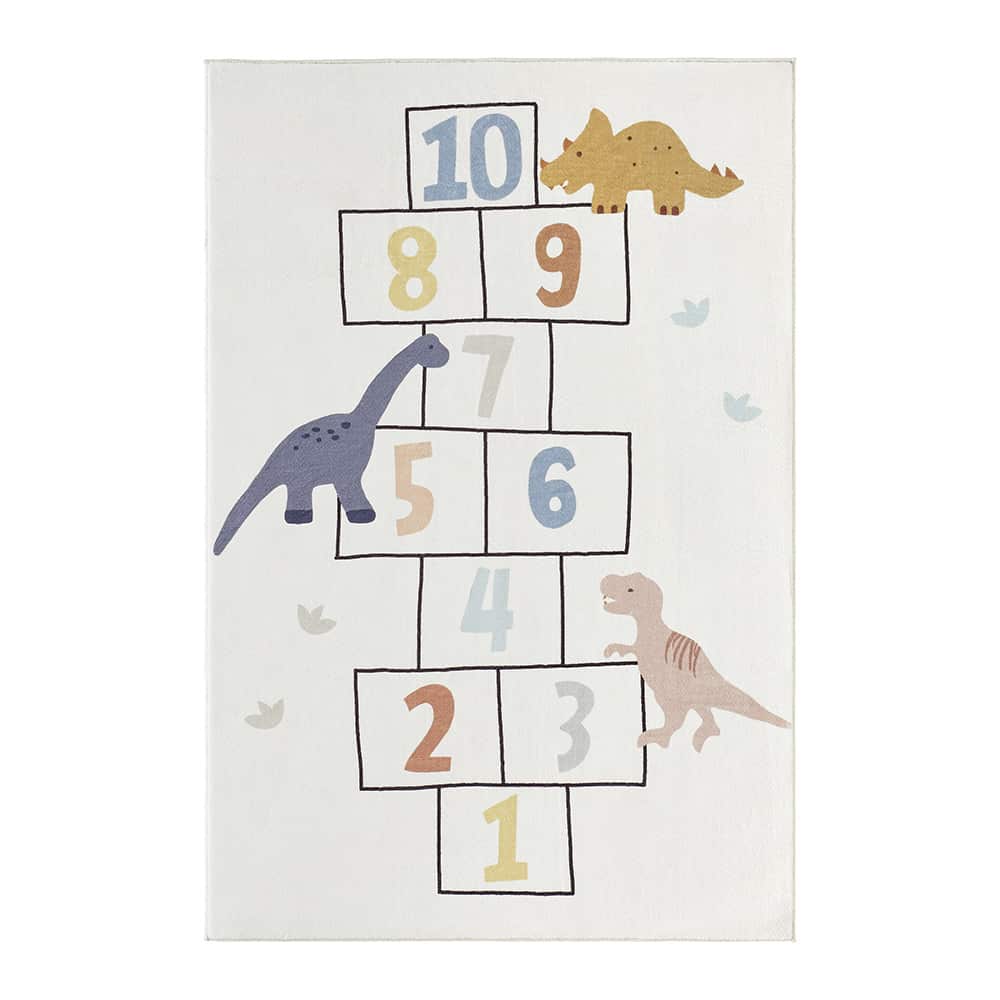 DINO barneteppe multicolour 100x150