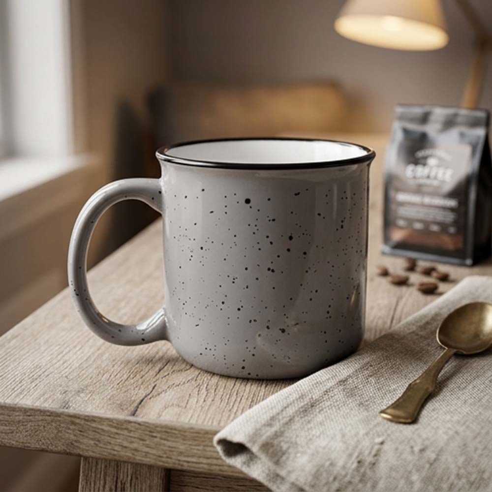 Tina Kaffekopp, Grå, 310 ml