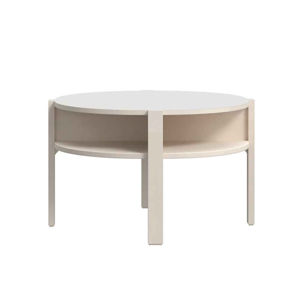 Alice Springs sofabord ø75 cm Tobago/ sand