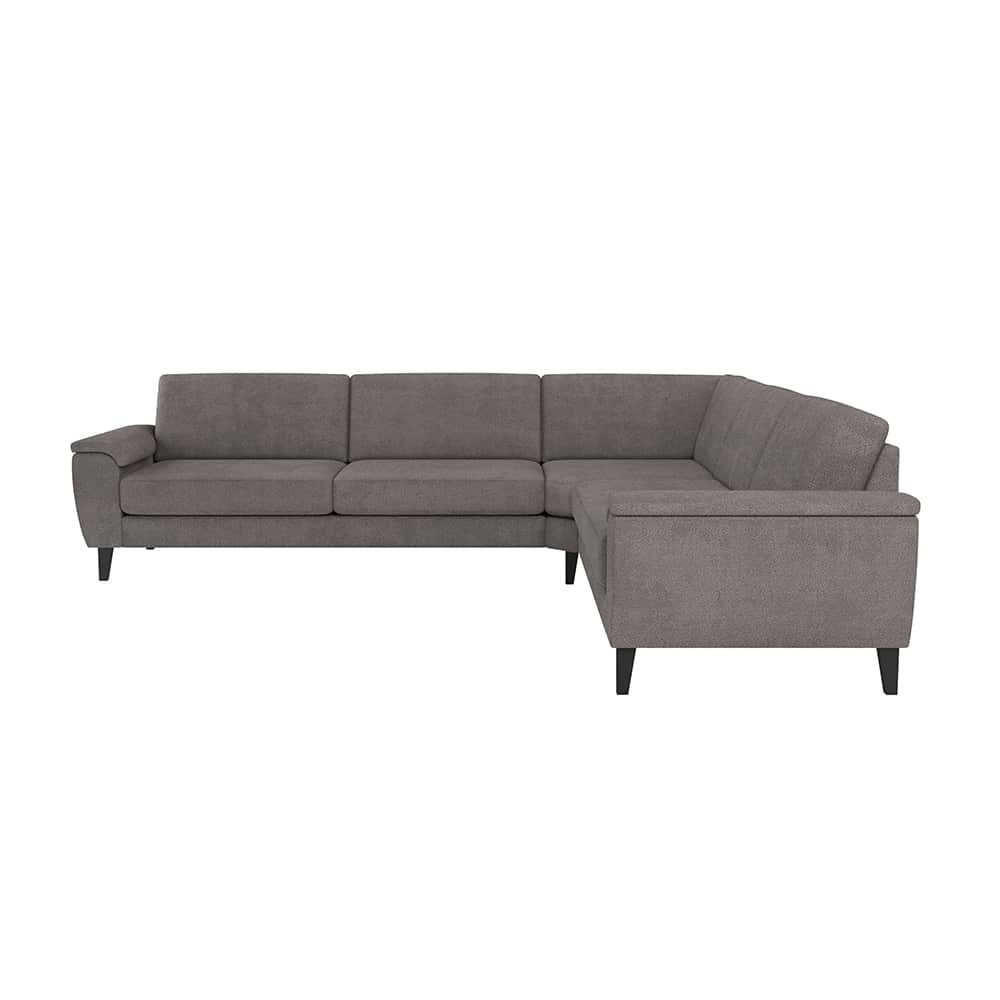 Favn oppsett 2 (A4 1800/2+C90H+1500 A4) Beatto medium grey 1026 svarte bein(konet)