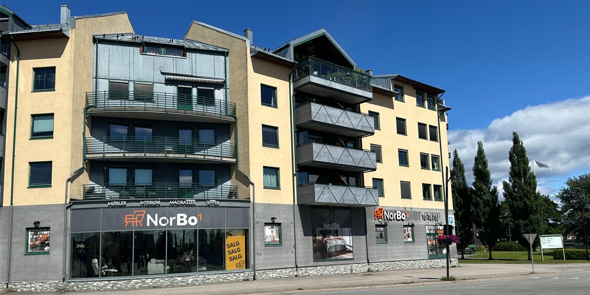NorBo1 møbelbutikk i Elverum