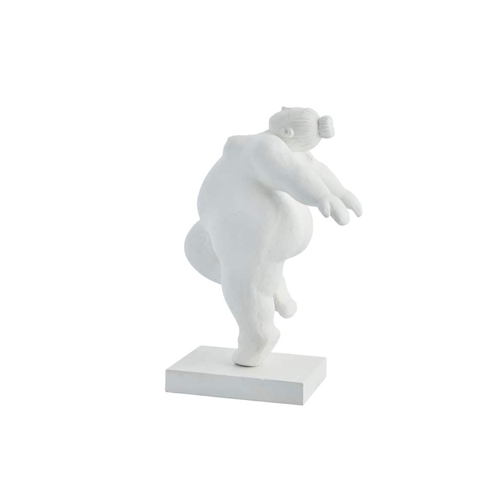 Serafina figurine 15.3X12.3X23 cm, White