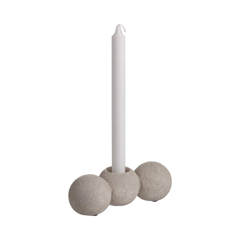 Mirelle Lysstake kort, sand 20x8x7 cm