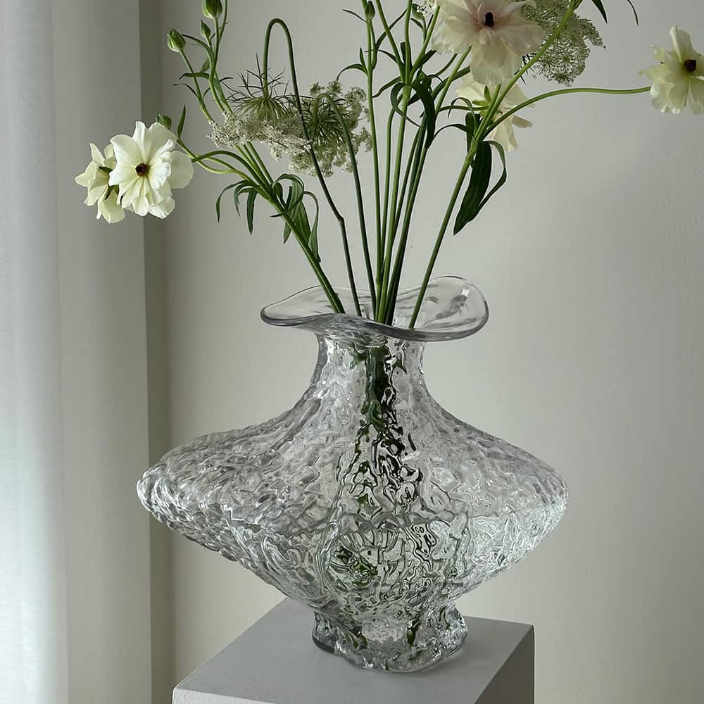 Vase Unum Klar 32 x 25 x 30 CM