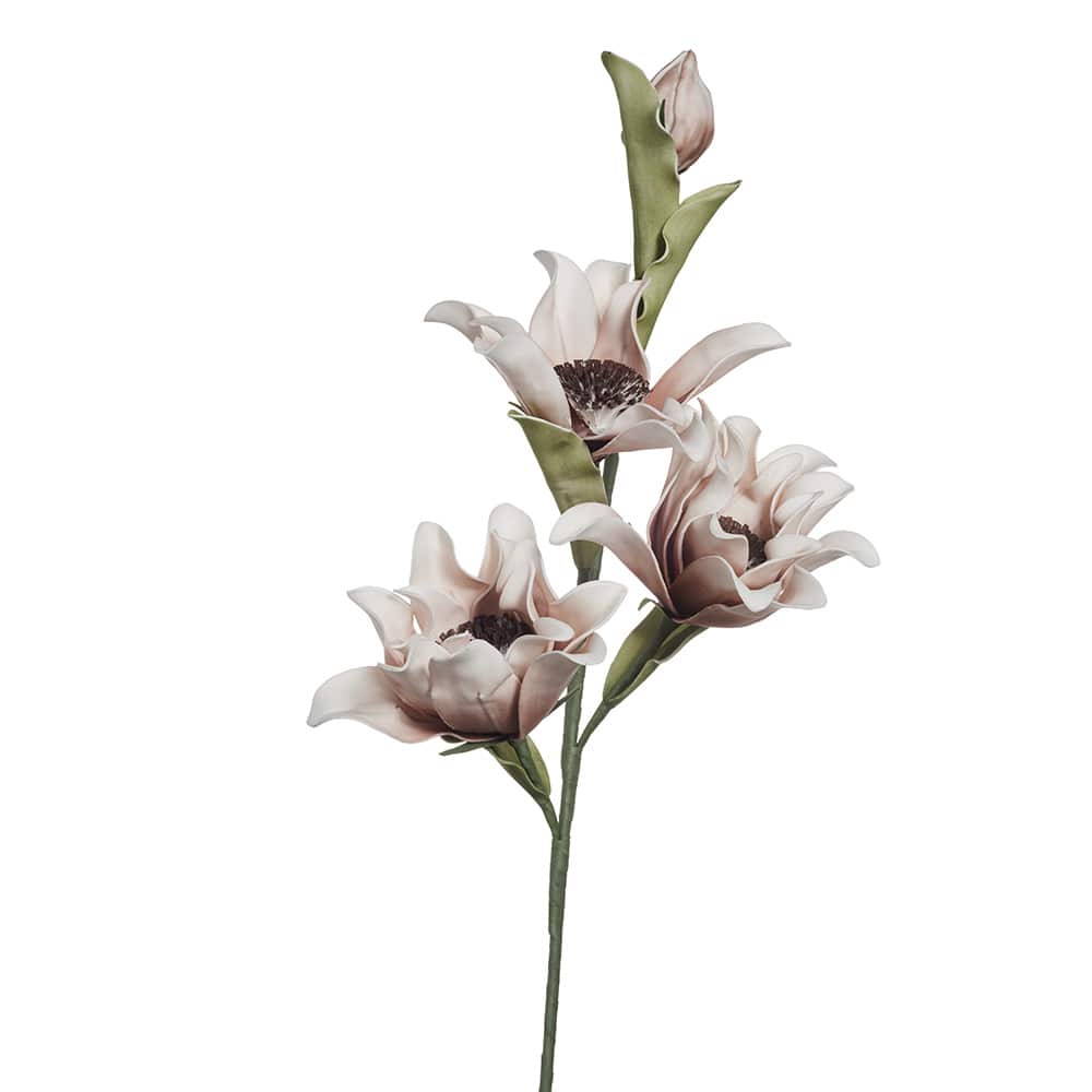 Happia decoration flower92X18 cm, Rose Dust