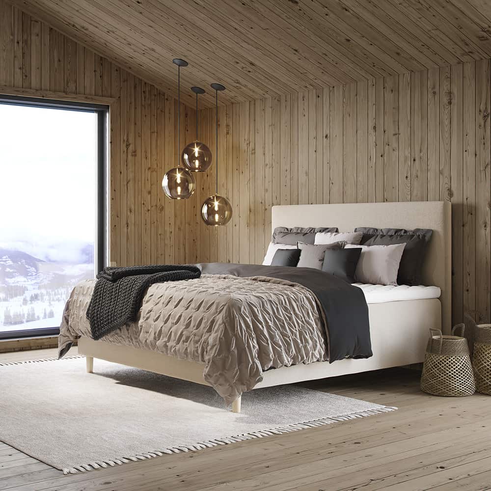 Svane® Elegance Kontinental 180x200, Earth Elastec, Moment Beige
