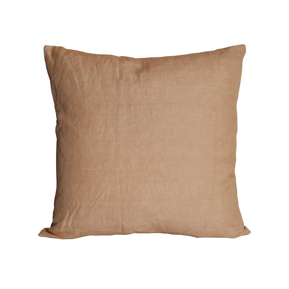 Oliver putetrekk, 50x50cm, 100% lin, beige