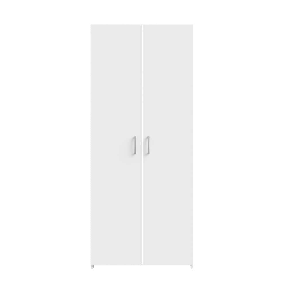 Econobox garderobeskap 2-dørs hvit