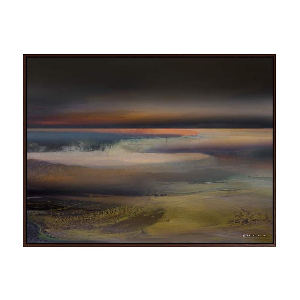 Canvas brun svevelist Scenery I 100x150 / Roy Chr. Lauritsen