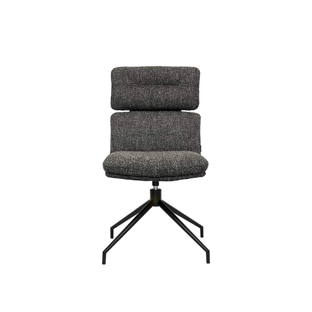 Pablo Spisestol m/sving, Hevre Dark Beige 16, flexibel rygg