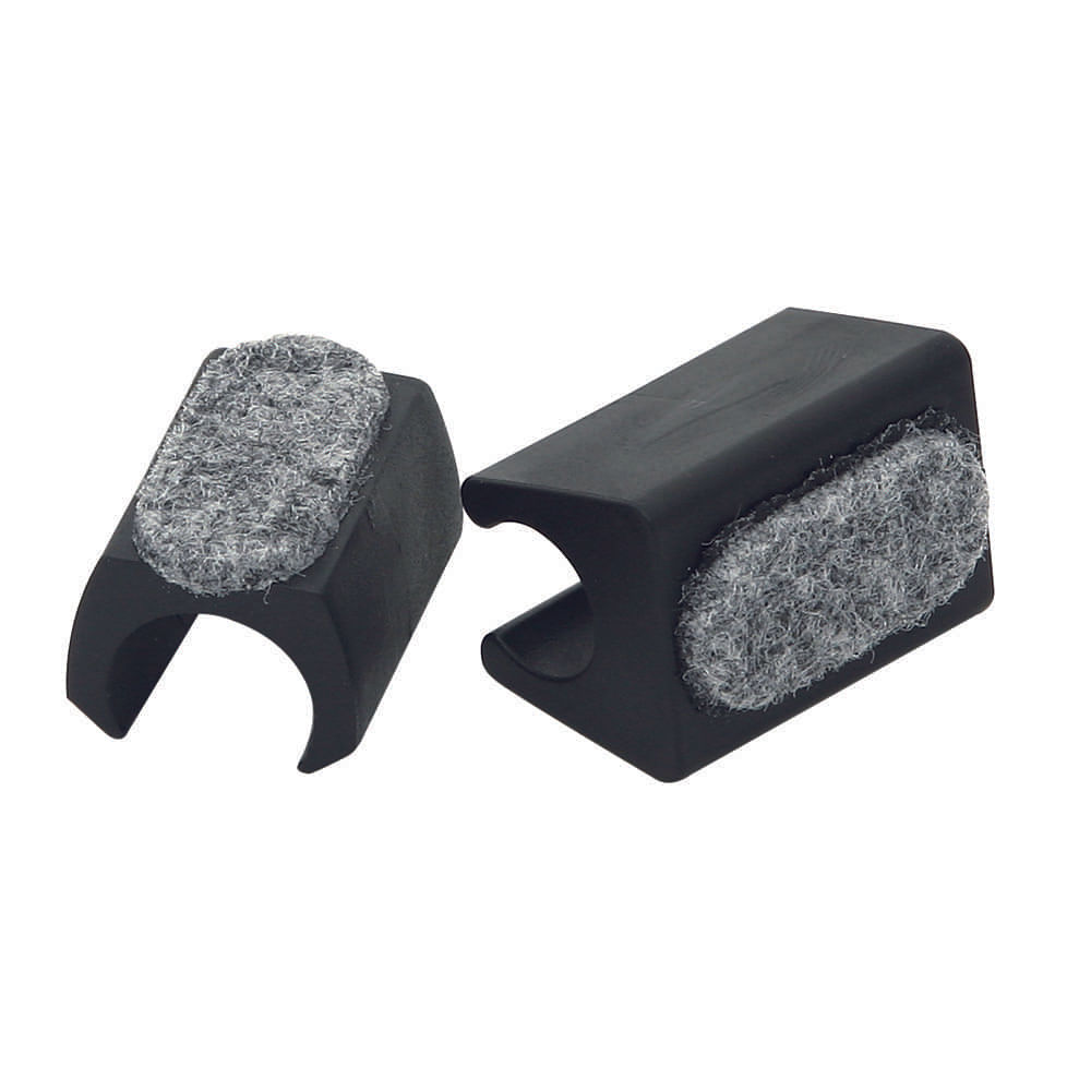 Guardian Clipsko med filt, Ø 14-16 mm., svart, 4 stk.