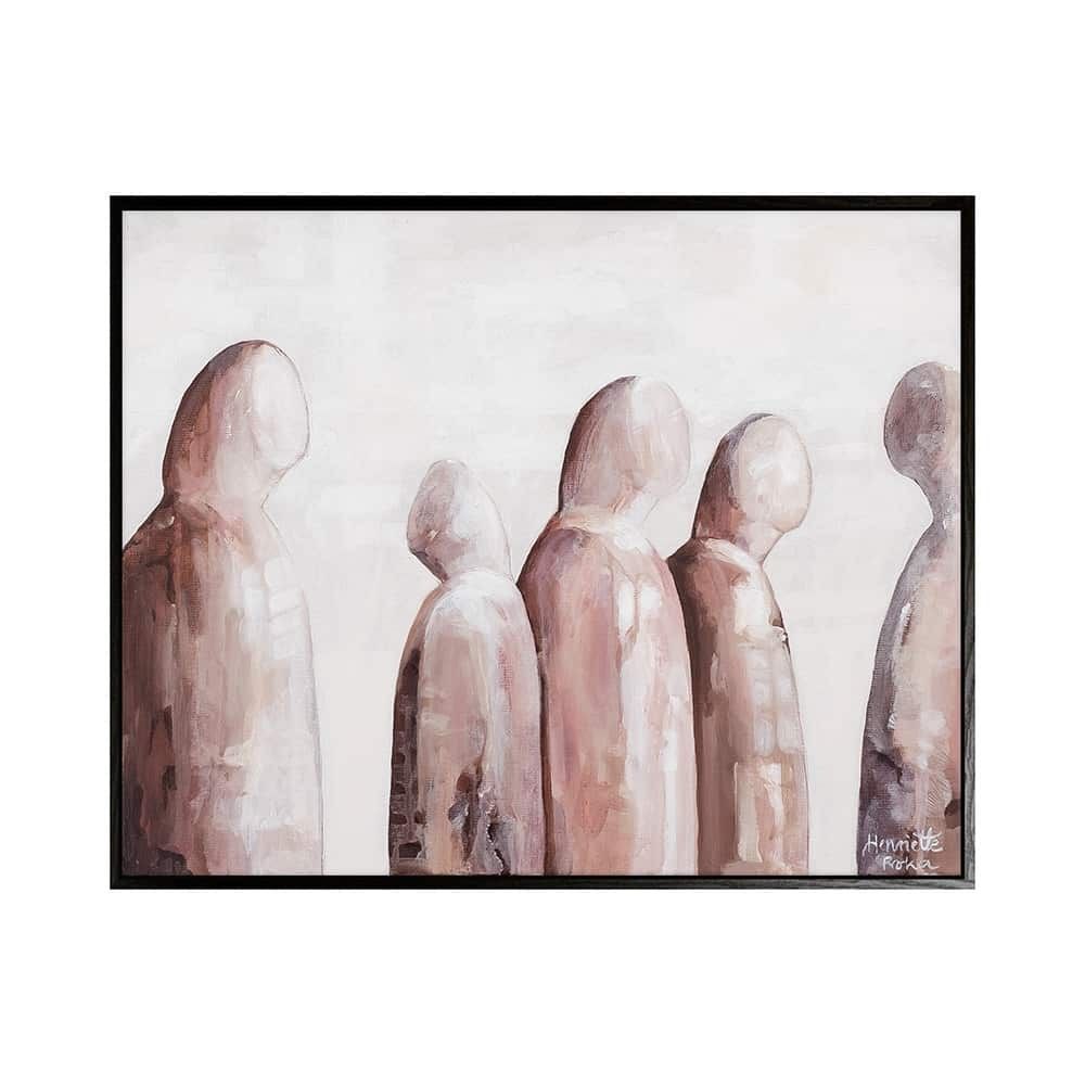Canvas sort svevelist Cover me in sunshine 90x120 / Henriette Roka