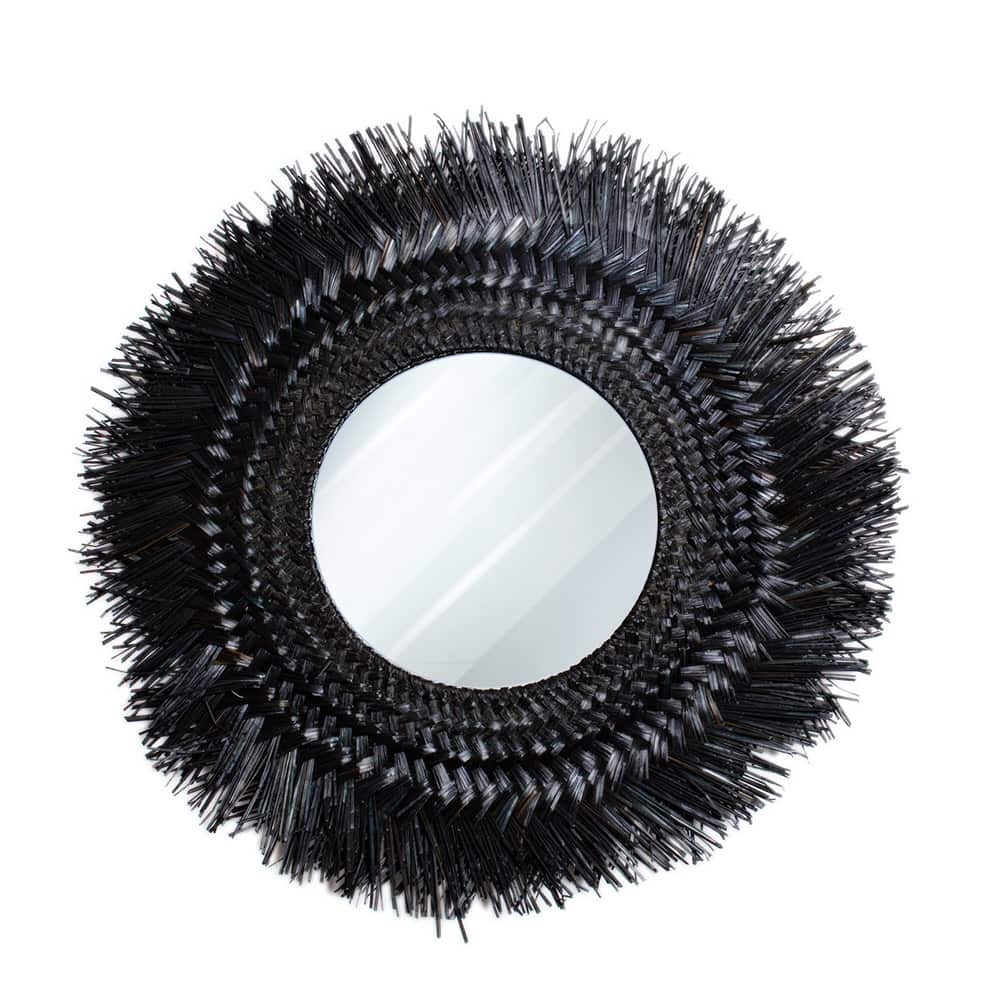 Speil Seagrass Black Ø70/30