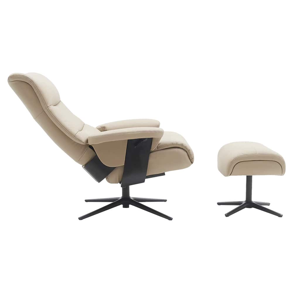 Anja Hvilestol m/skammel, Hud Nomad Taupe