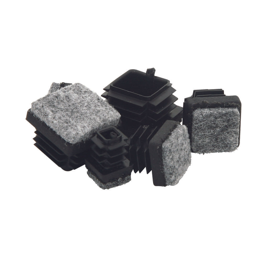 Guardian Møbelknotter kvadratiske, 15 x 15 mm., 4 stk.